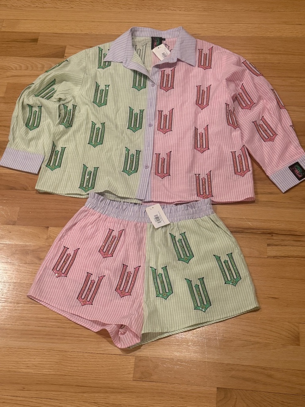 QOS Wicked shirt & shorts set